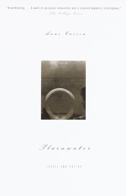 Plainwater : Essays and Poetry-9780375708428