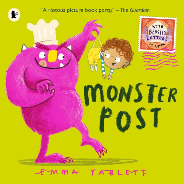 Monster Post : A hilarious interactive novelty lift-the-flap story gift book with letters to open, clever surprises and monster fun for kids age 3,4,5 – perfect for Halloween-9781529512083