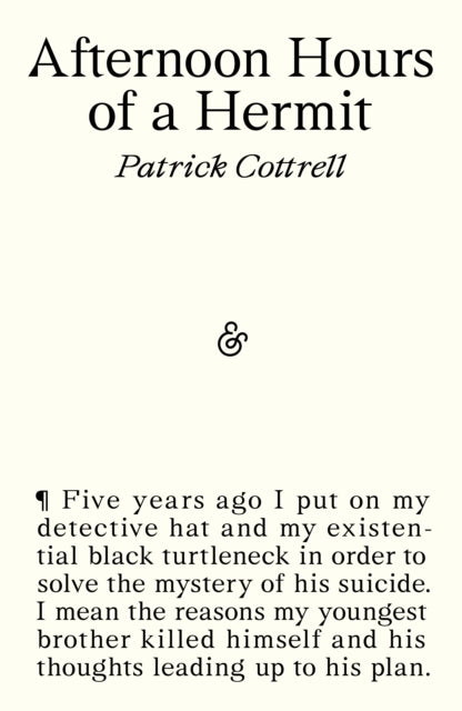 Afternoon Hours of a Hermit-9781916751477