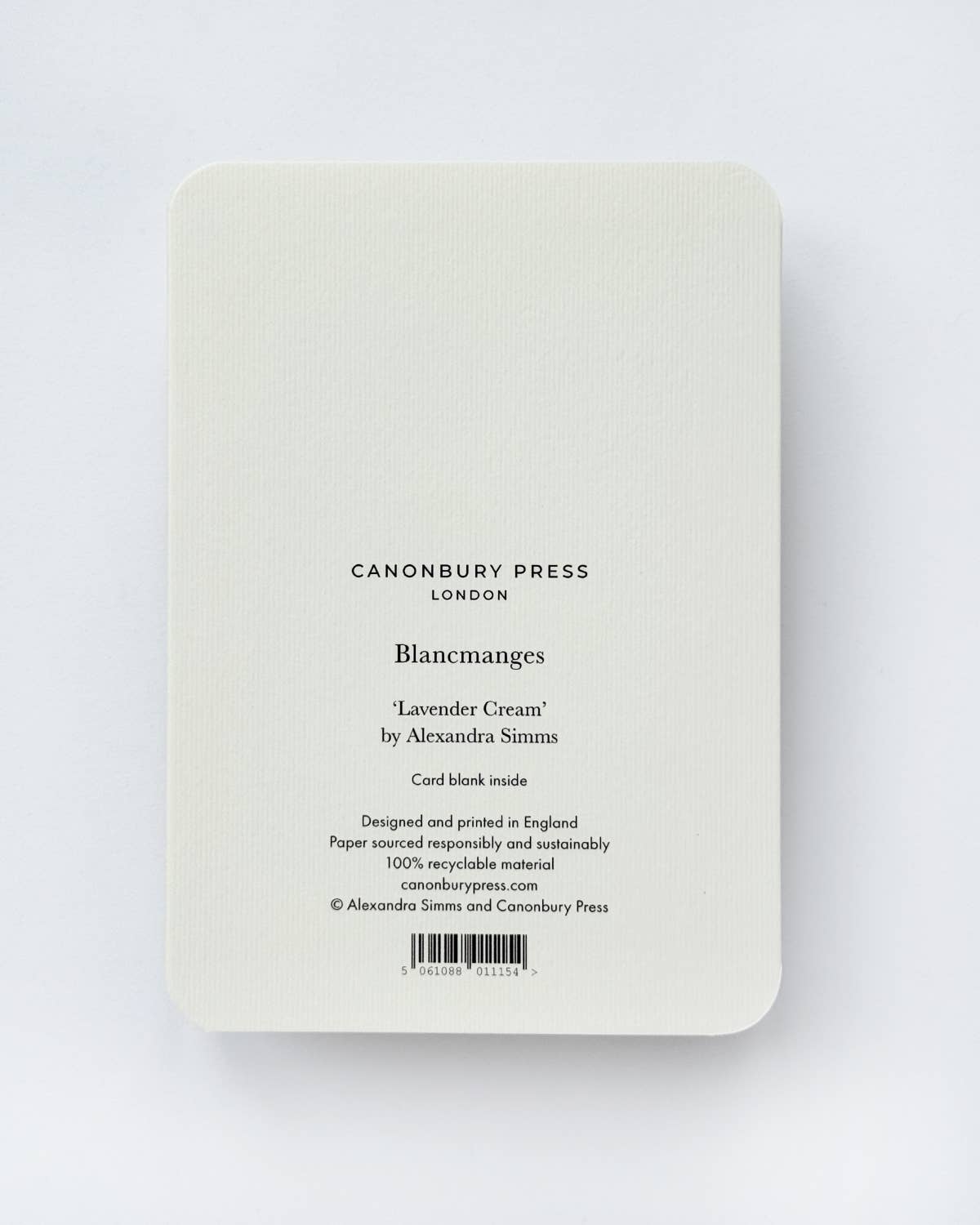 Lavender Cream Blancmange