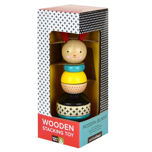Modern Bunny - Wooden Stacking Toy