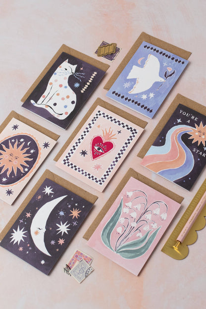Dove Mini Cards