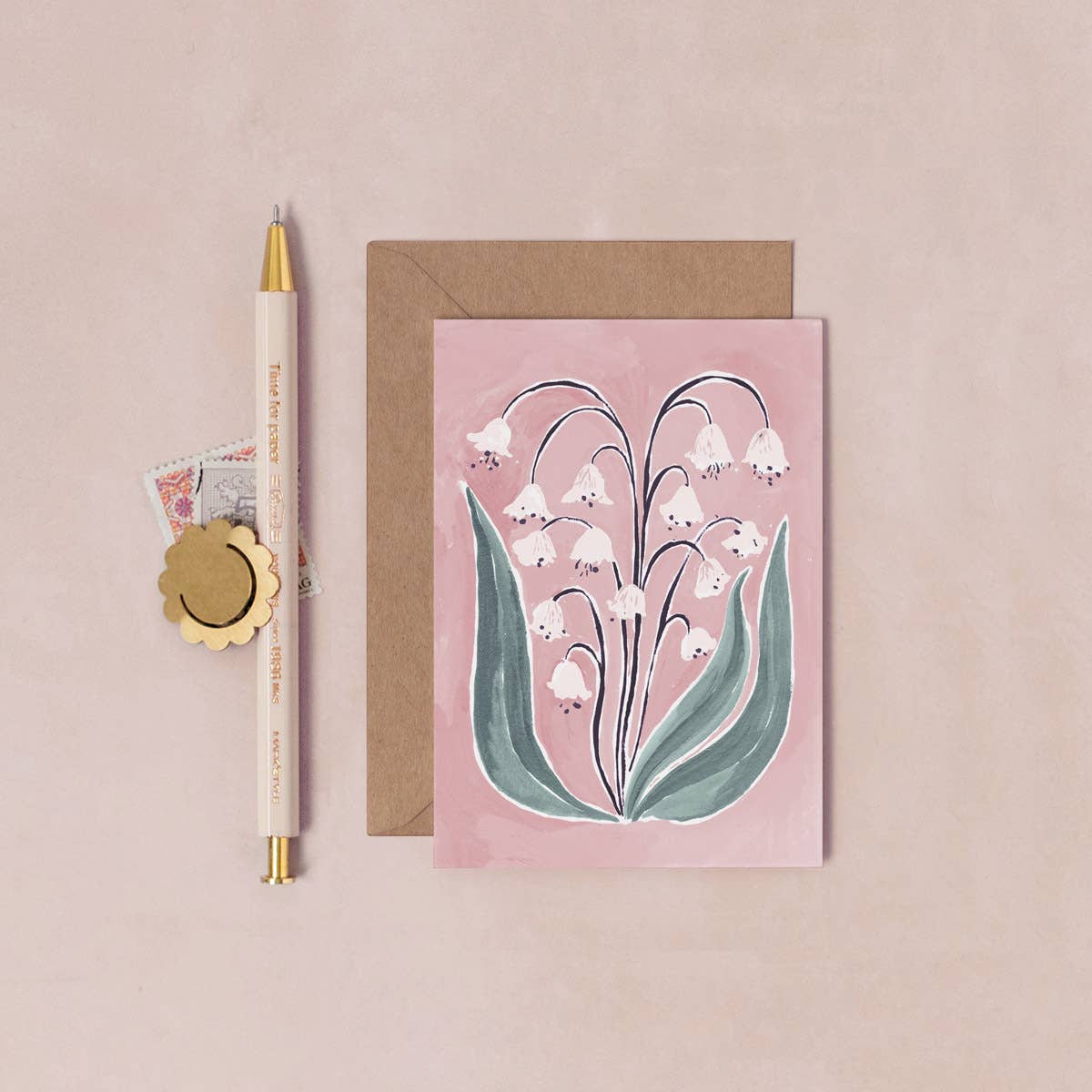Lily of the Valley Mini Card