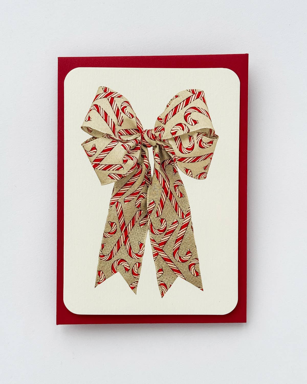 Candy Cane Bow