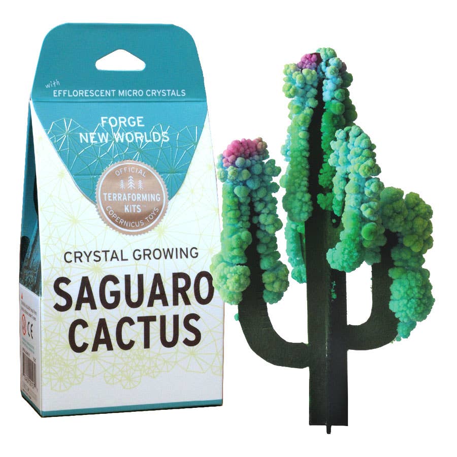 Science Kit - Crystal Growing Saguaro Cactus | Craft Kit