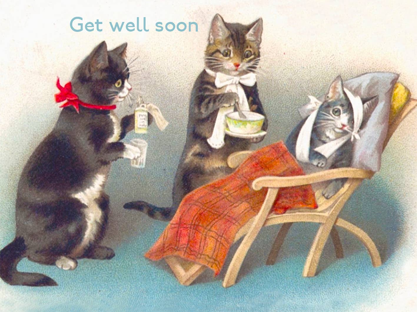 Poor Kitty - Get Well Soon
