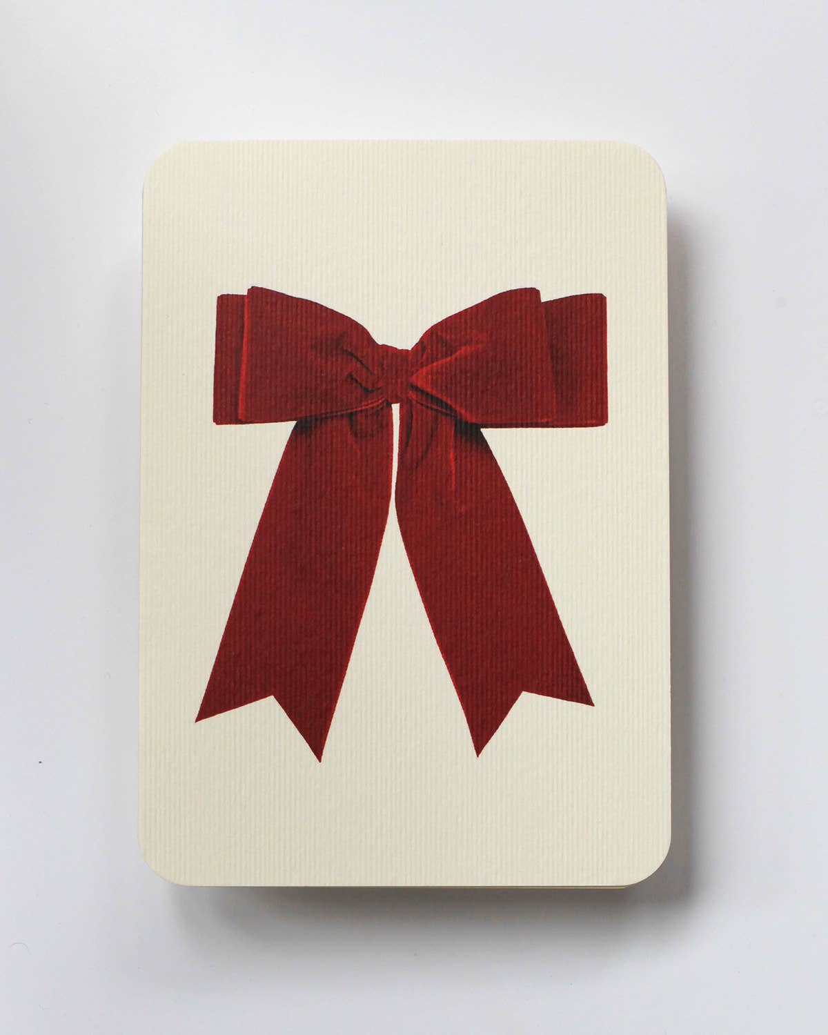 Valentines Red Velvet Bow