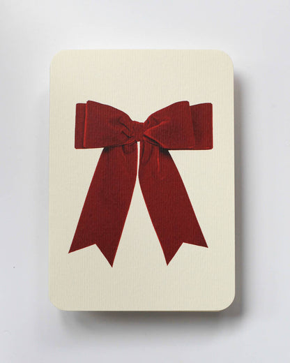 Valentines Red Velvet Bow