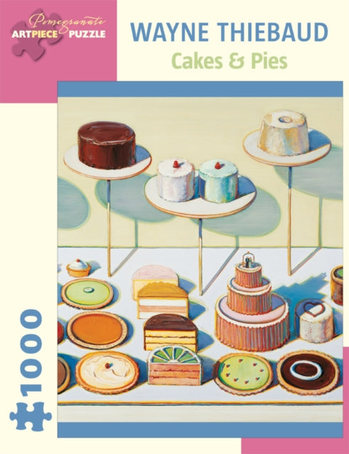 Wayne Thiebaud Cakes & Pies 1000-Piece Jigsaw Puzzle-9780764968754