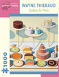 Wayne Thiebaud Cakes & Pies 1000-Piece Jigsaw Puzzle-9780764968754