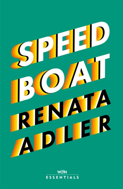 Speedboat : With an introduction by Hilton Als-9781474615860