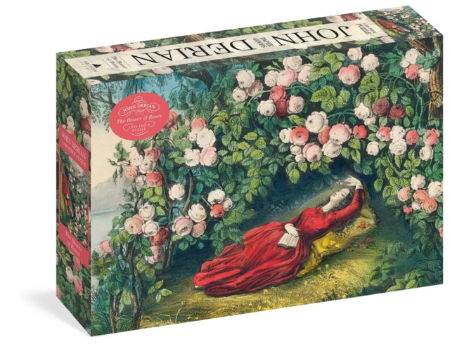 John Derian Paper Goods: The Bower of Roses 1,000-Piece Puzzle-9781648291036