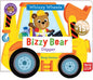 Bizzy Bear Whizzy Wheels: Digger : with 4 moving wheels!-9781805135395
