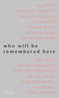 Who Will Be Remembered Here : Queer Spaces in Scotland