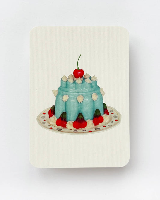 Violet Petal Cream Blancmange