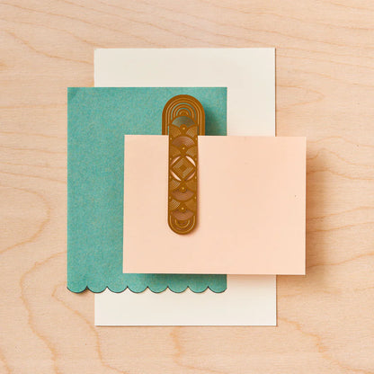 Individual Brass Bookmarks from Another Studio