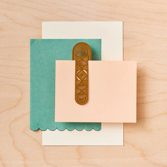Individual Brass Bookmarks from Another Studio