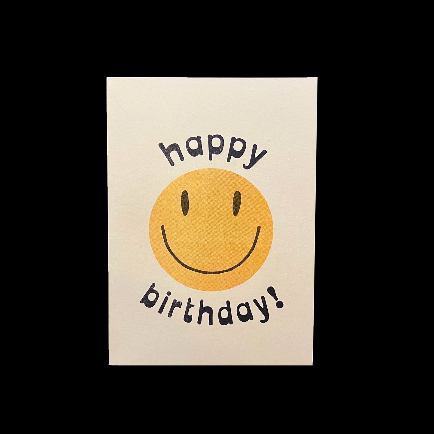 Happy Birthday Yellow Sun Greetings Card