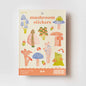 Plastic Free Mushroom Stickers