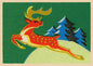 Vintage Matchbox 'Prancer' Card Pack