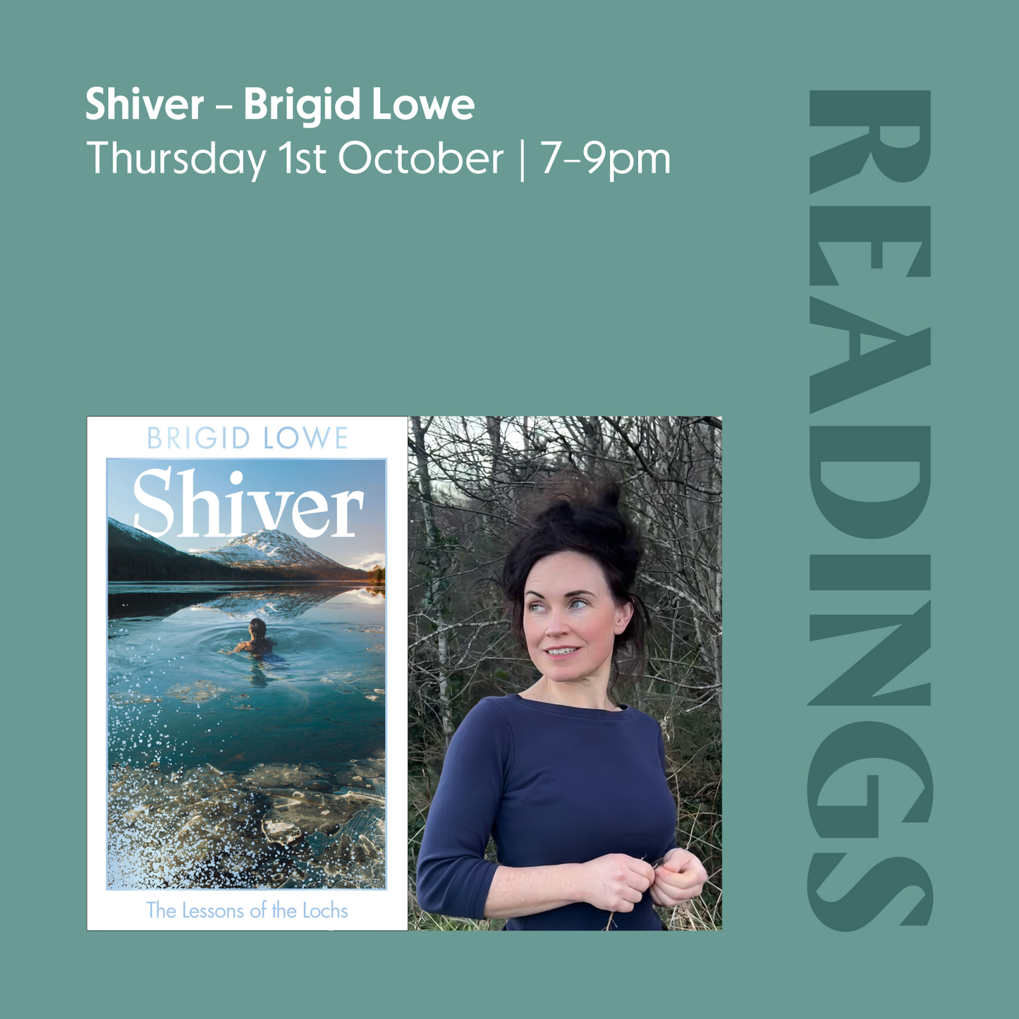 Brigid Lowe | Shiver | Thursday 1st October | 7pm
