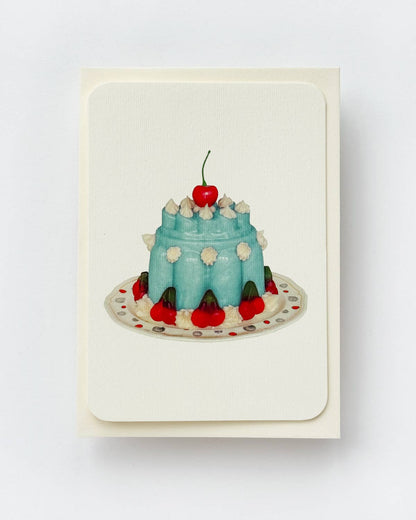 Violet Petal Cream Blancmange