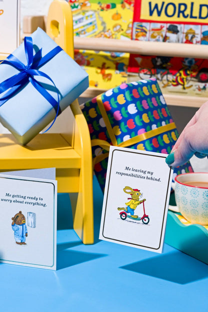 Big News Day Mini Card by Richard Scarry