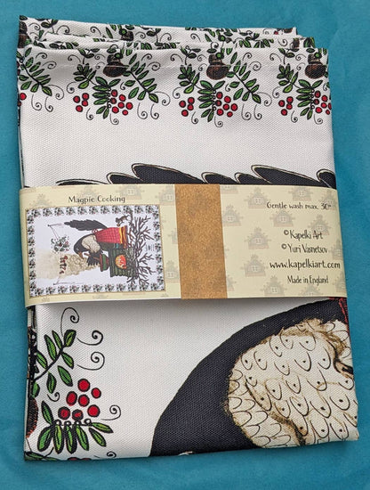 Crow Magpie Cooking | Organic cotton kitchen towel
