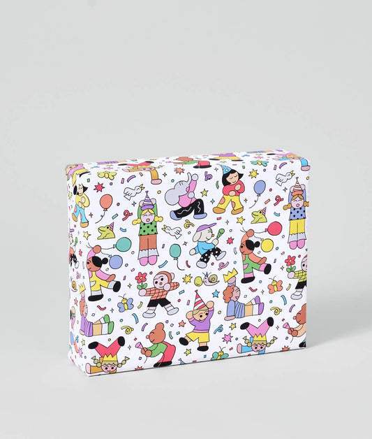 Dance Party Kids Gift Wrap